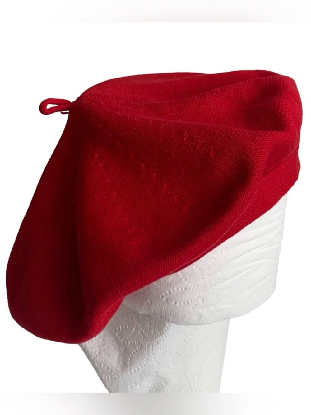 Red French Parisian Beret